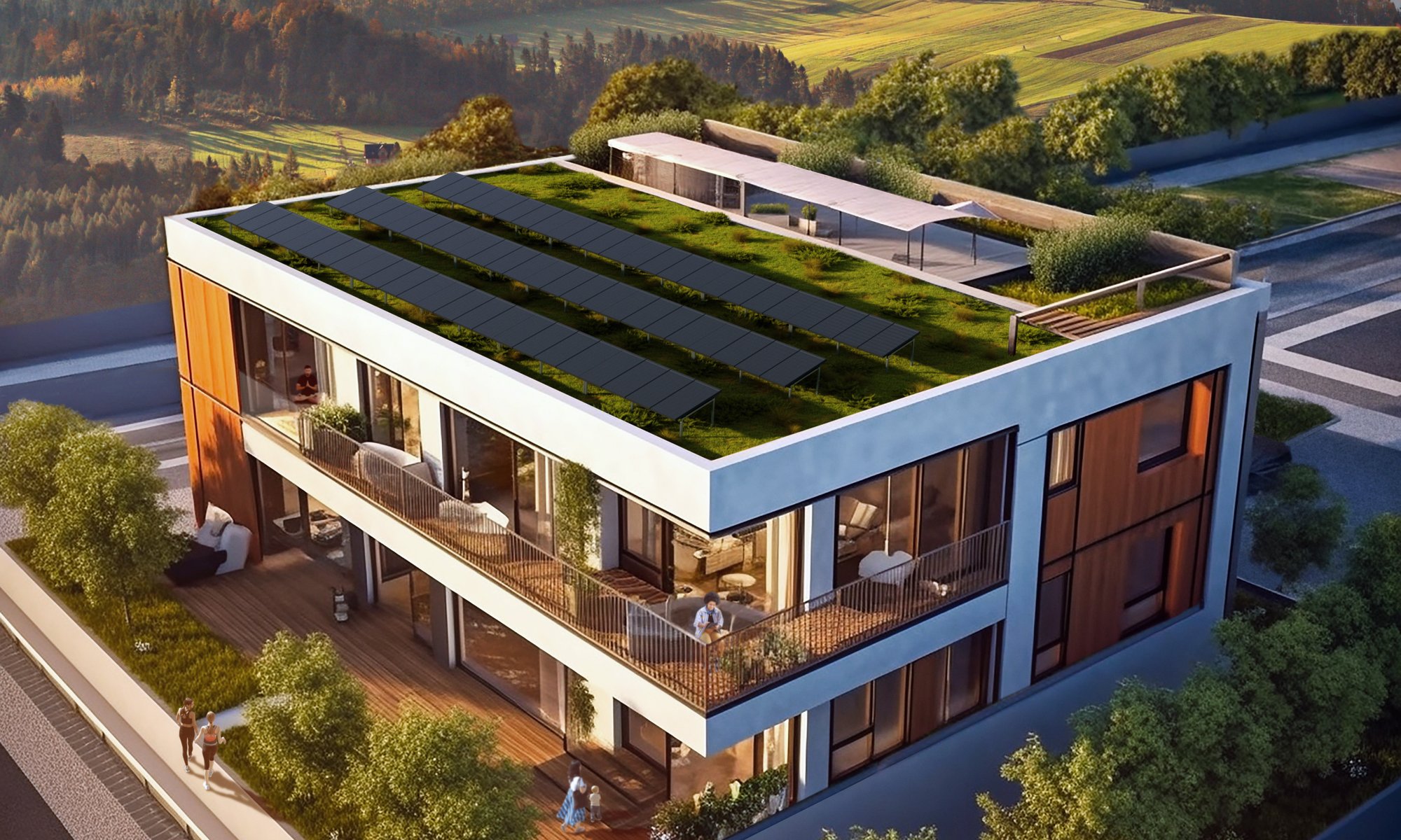 Solar + gründach